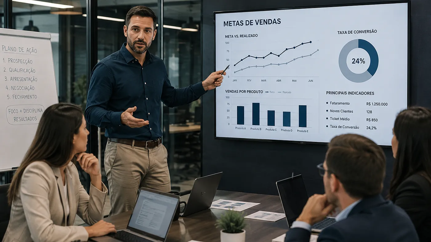 Imagem sobre como estruturar um setor comercial do zero